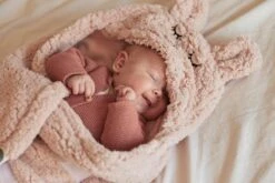 Jollein Wikkeldeken Bunny 100x105cm - Pale Pink -Jollein 1200x800 151