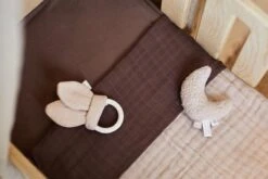 Jollein Baby Hoeslaken Ledikant Jersey 60x120cm - Chestnut - 2 Stuks -Jollein 1200x800 167