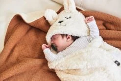 Jollein Baby Deken Wieg 75x100cm Teddy Bliss Knit - Caramel -Jollein 1200x800 215