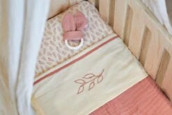 Jollein Baby Hoeslaken Ledikant Jersey 60x120cm - Meadow - Rosewood -Jollein 1200x800 253