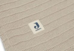 Jollein Baby Deken Wieg Velvet Pure Knit - Nougat - GOTS -Jollein 1200x830 18