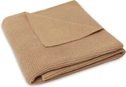 Jollein Baby Deken Ledikant 100x150cm Basic Knit - Biscuit -Jollein 1200x831