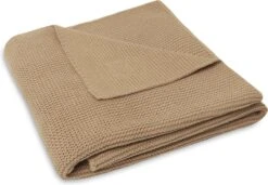 Jollein Baby Deken Wieg 75x100cm Basic Knit - Biscuit -Jollein 1200x833