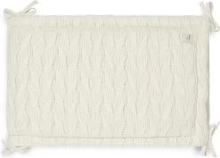 Jollein Bedomrander Spring Knit 180x35cm - Ivory -Jollein 1200x862