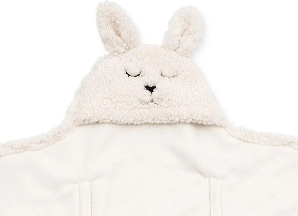 Jollein Wikkeldeken Bunny 100x105cm - Nougat 22 Jollein Wikkeldeken Bunny 100x105cm - Nougat - Afbeelding 20