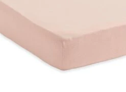Jollein Baby Hoeslaken Boxmatras Jersey 75x95cm - Pale Pink - 2 Stuks -Jollein 1200x875