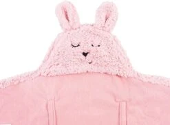 Jollein Wikkeldeken Bunny 100x105cm - Pale Pink -Jollein 1200x884 2
