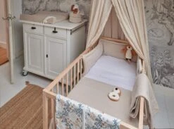 Jollein Baby Laken Wieg 75x100cm Love You - Nougat -Jollein 1200x891 5