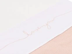 Jollein Baby Laken Ledikant 120x150cm Love You - Pale Pink -Jollein 1200x900 58