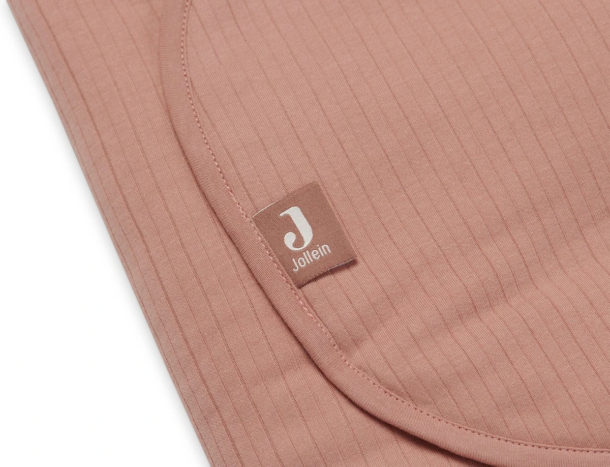 Jollein Wikkeldeken Basic Stripe - Rosewood 21 Jollein Wikkeldeken Basic Stripe - Rosewood - Afbeelding 19