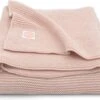 Jollein Baby Deken Wieg 75x100cm Basic Knit - Pale Pink -Jollein 1200x954 1