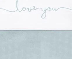 Jollein Baby Laken Ledikant 120x150cm Love You - Stone Green -Jollein 1200x981