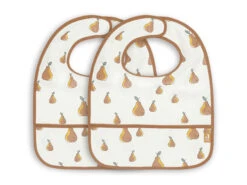 Jollein Slabben Waterproof Pear 2-pack