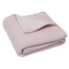 Jollein Deken Wieg 75 X 100 Basic Knit Pale Pink / Fleece