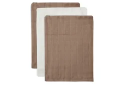 Jollein Washandje Bamboe Hydrofiel Biscuit / Ivory 3-pack