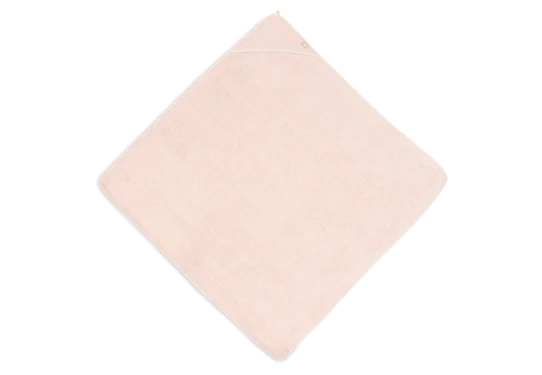 Jollein Badcape Badstof 100x100cm Pale Pink 3 Jollein Badcape Badstof 100x100cm Pale Pink