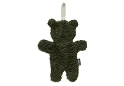 Jollein Fopspeendoekje Teddy Bear Leaf Green