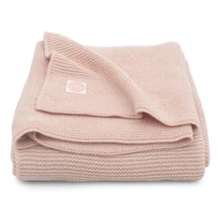 Jollein Deken Basic Knit Pale Pink 100 X 150 Cm