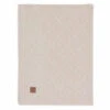 Jollein Deken Ledikant 100x150cm Check Knit – Oatmeal