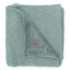JOLLEIN Deken River Ash Green / Coral Fleece 75x100cm