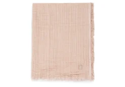 Jollein Deken Ledikant 120×120 Cm Fringe Moonstone/Ivory GOTS