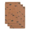 Jollein Hydrofiele Washandjes Spot Caramel – 3 Stuks -Jollein 536 848 65346 8717329357730