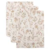 Jollein Hydrofiele Washandjes Bloomy 3-pack -Jollein 536 848 68076 8717329393363 hero 2382b5f1 3616 4186 af2a 8e448c52edb5