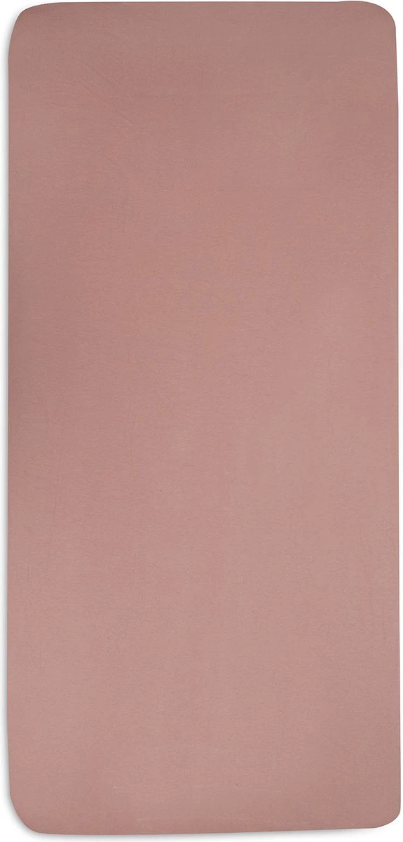 Jollein Baby Hoeslaken Jersey 60x120cm - Pale Pink/Rosewood - 2 Stuks 4 Jollein Baby Hoeslaken Jersey 60x120cm - Pale Pink/Rosewood - 2 Stuks - Afbeelding 2