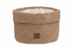 Jollein Commodemandje Check Knit – Biscuit