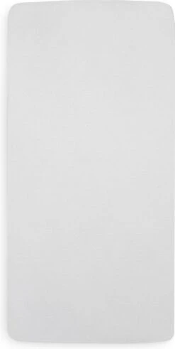 Jollein Baby Hoeslaken Peuterbed Jersey 70x140/75x150cm - Wit -Jollein 604x1200 1