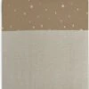 Jollein Baby Laken Wieg 75x100cm Stargaze - Biscuit -Jollein 605x1200 2