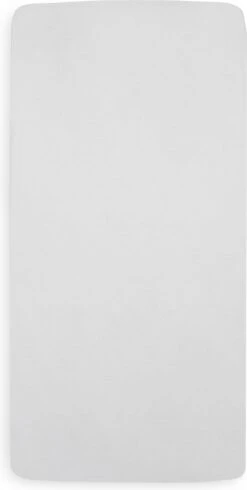 Jollein Baby Hoeslaken Ledikant Jersey 60x120cm - Wit -Jollein 605x1200