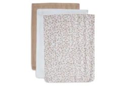 Jollein Washandje Hydrofiel Dotted 3-pack