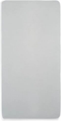 Jollein Baby Hoeslaken Ledikant Jersey 60x120cm - Soft Grey - 2 Stuks -Jollein 608x1200 3