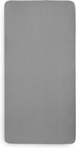 Jollein Baby Hoeslaken Ledikant Jersey 60x120cm - Storm Grey -Jollein 616x1200