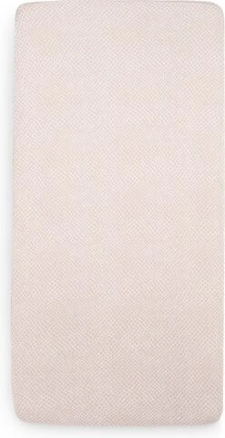 Jollein Baby Hoeslaken Ledikant Jersey 60x120cm Snake - Pale Pink -Jollein 617x1200 1
