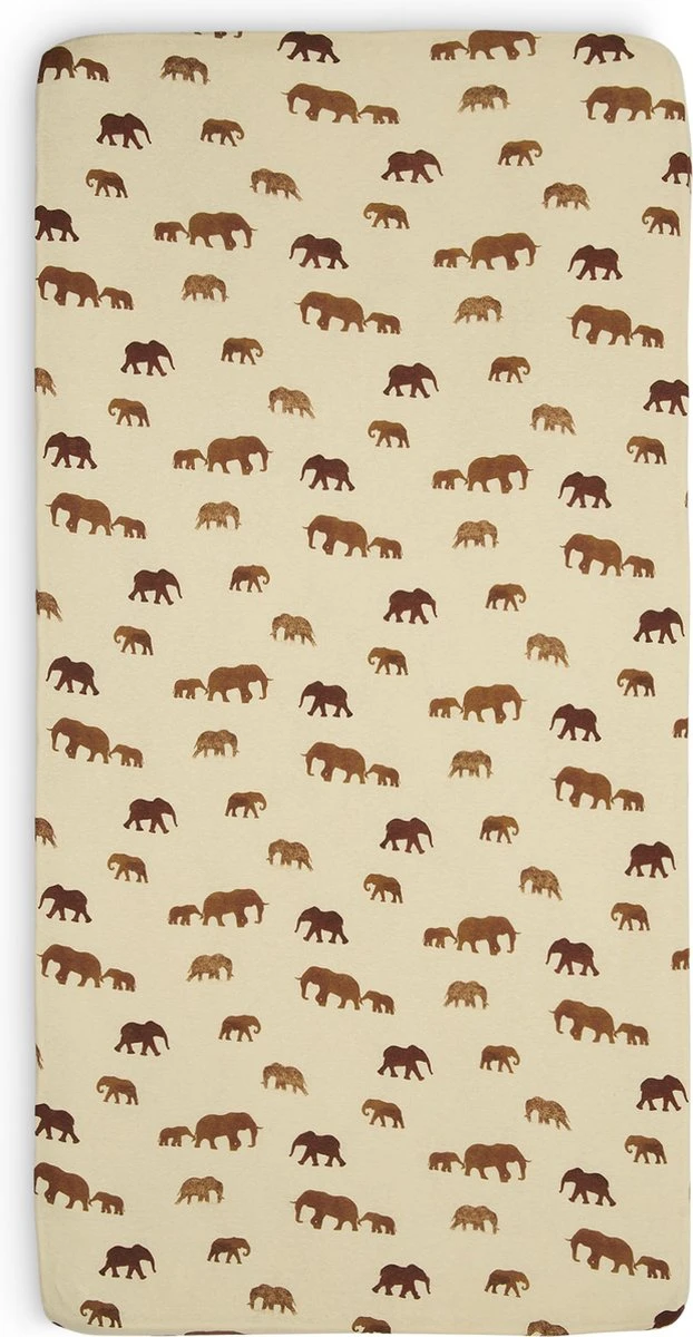 Jollein Baby Hoeslaken Wieg Jersey 40/50x80/90cm - Savannah 5 Jollein Baby Hoeslaken Wieg Jersey 40/50x80/90cm - Savannah - Afbeelding 3