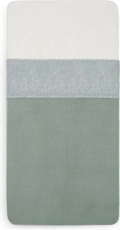Jollein Baby Laken Ledikant 120x150cm Snake - Ash Green -Jollein 631x1200 3