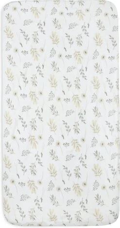 Jollein Hoeslaken Wieg Jersey 40/50x80/90cm Wild Flowers -Jollein 634x1200 2