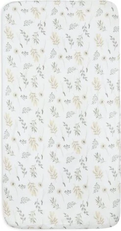 Jollein Baby Hoeslaken Ledikant Jersey 60x120cm Wild Flowers -Jollein 634x1200