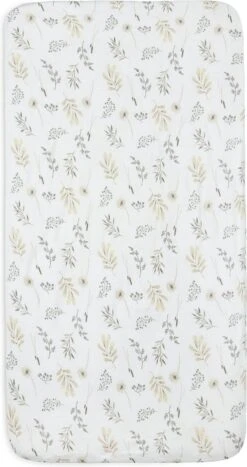 Jollein Hoeslaken Wieg Jersey 40/50x80/90cm Wild Flowers -Jollein 635x1200 4
