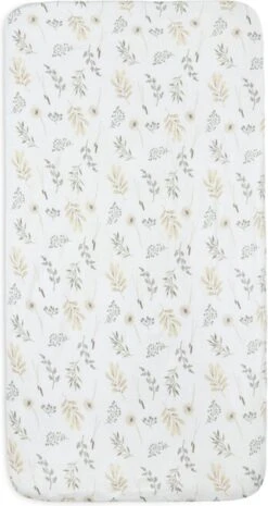 Jollein Hoeslaken Wieg Jersey 40/50x80/90cm Wild Flowers -Jollein 637x1200 3