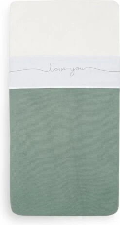 Jollein Baby Laken Ledikant 120x150cm Love You - Grey -Jollein 645x1200 1