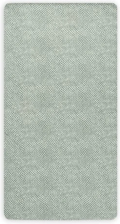 Jollein Baby Hoeslaken Ledikant Jersey 60x120cm Snake - Ash Green -Jollein 645x1200 11