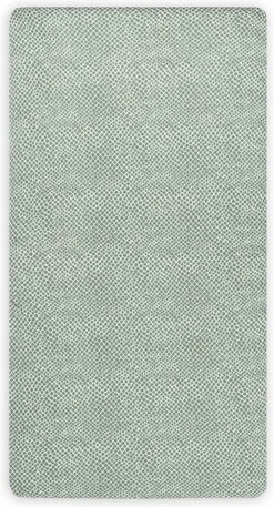 Jollein Baby Hoeslaken Ledikant Jersey 60x120cm Snake - Ash Green -Jollein 648x1200 1