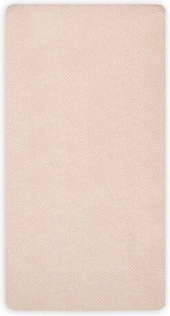 Jollein Baby Hoeslaken Ledikant Jersey 60x120cm Snake - Pale Pink -Jollein 648x1200