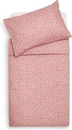 Jollein Baby Dekbedovertrek Met Sloop Meadow 100x135/140cm - Rosewood -Jollein 666x1200