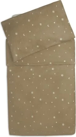 Jollein Baby Overtrek Ledikant 100x135/140cm Stargaze - Leaf Green
