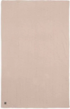 Jollein Baby Deken Wieg 75x100cm River Knit - Pale Pink/Coral Fleece -Jollein 775x1200