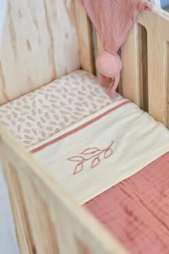 Jollein Baby Hoeslaken Ledikant Jersey 60x120cm - Meadow - Chestnut -Jollein 799x1200 12
